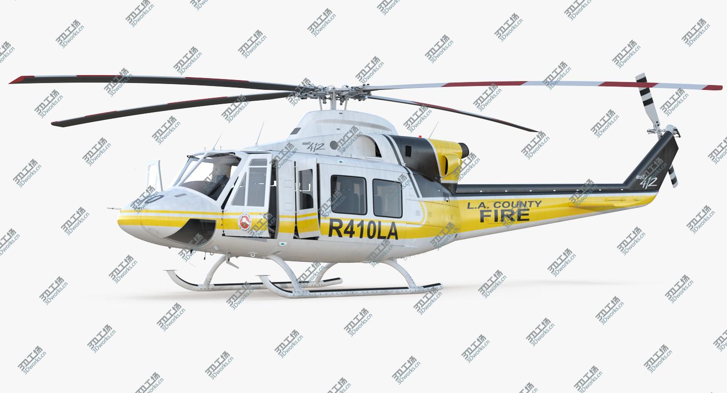 images/goods_img/202105073/3D model Bell 412 Fire Department Helicopter Rigged/2.jpg